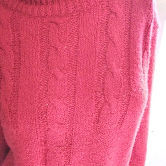 Fair Set Petite Women’s Red Sweater - Picture 7 of 7